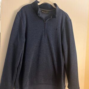 Under Armour Men's Large Quarter-Zip Storm Sweater Blue - excellent condition